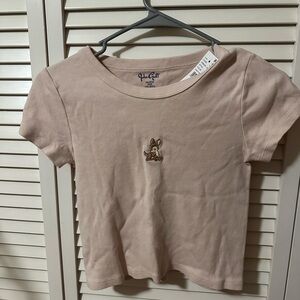 Brandy Melville Pink Tee NWT